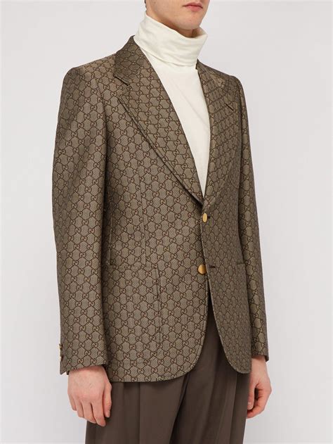 gucci jackets mens cheap|gucci monogram jacket men.